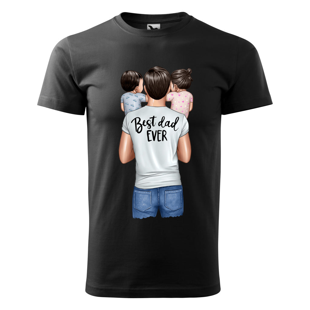 Tricou Barbat Clasic - Best Dad of Baby Boy and Baby Girl