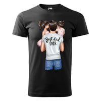 Thumbnail for Tricou Barbat Clasic - Best Dad of Girl and Baby Girl