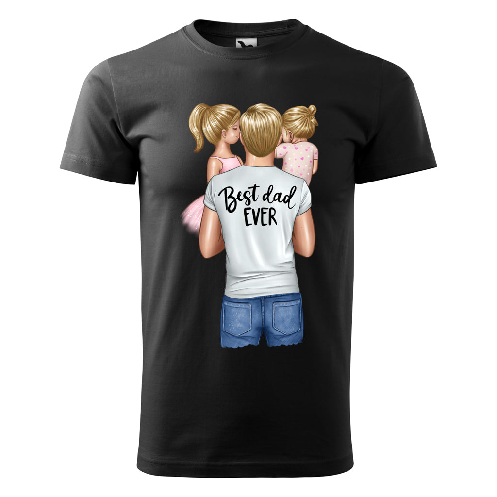 Tricou Barbat Clasic - Best Dad of Girl and Baby Girl