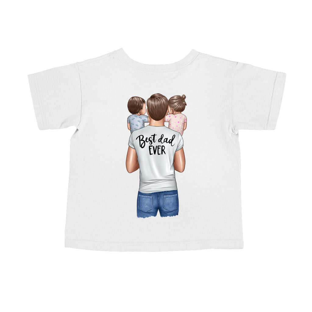 Tricou Baby Organic - Best Dad of Baby Boy and Baby Girl