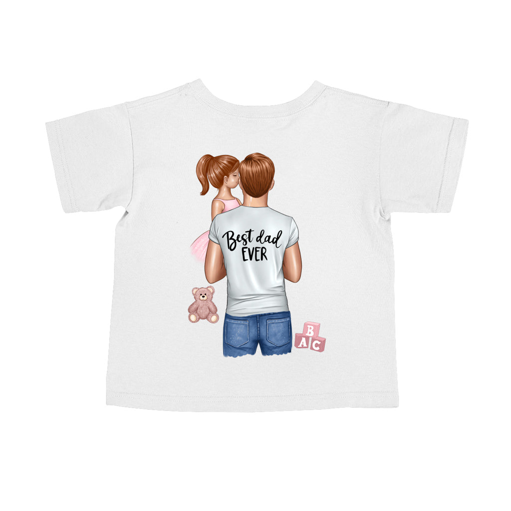 Tricou Baby Organic - Best Dad of Girl