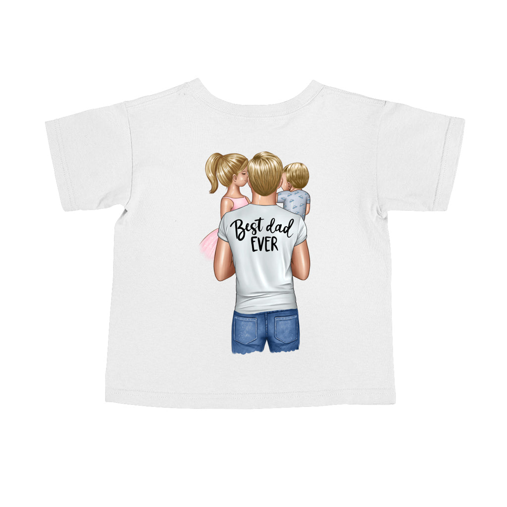 Tricou Baby Organic - Best Dad of Girl and Baby Boy