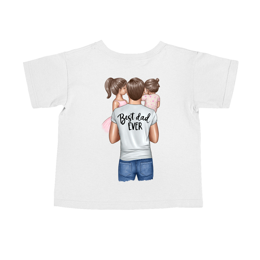 Tricou Baby Organic - Best Dad of Girl and Baby Girl