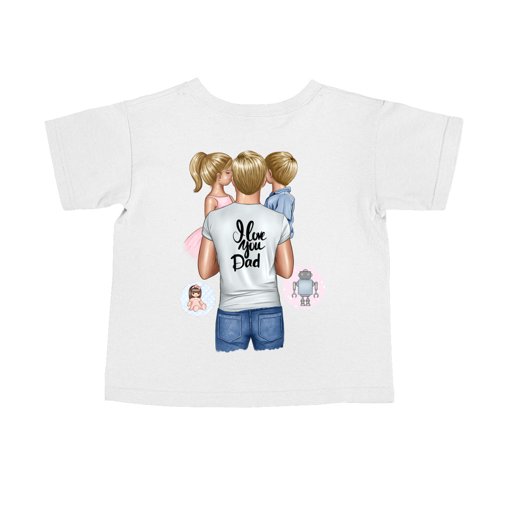 Tricou Baby Organic - Best Dad of Two Kids