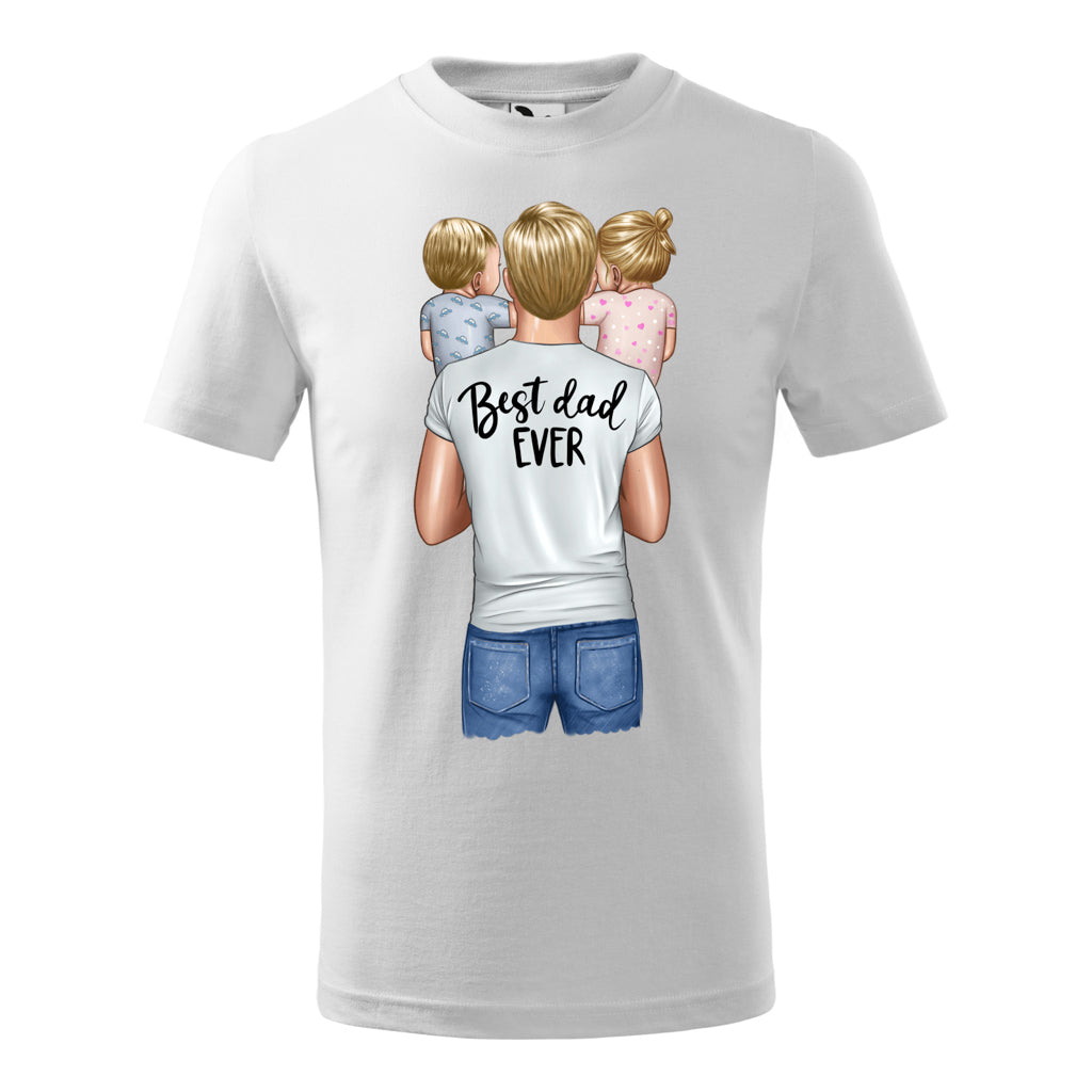 Tricou Copil Clasic - Best Dad of Baby Boy and Baby Girl